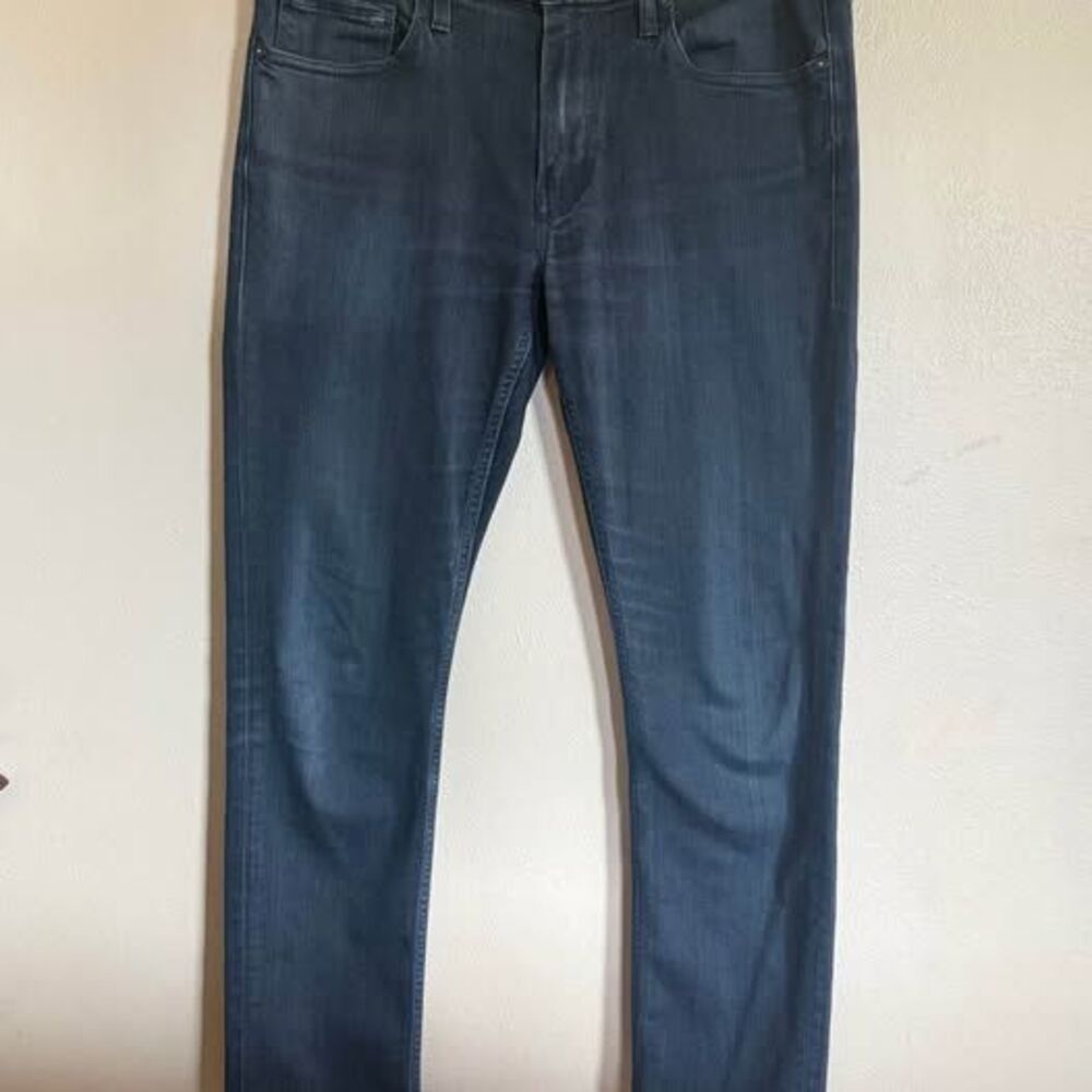 PAIGE Women’s Dark Wash Skinny Jeans Size 31 Mid Rise Stretch Denim Blue